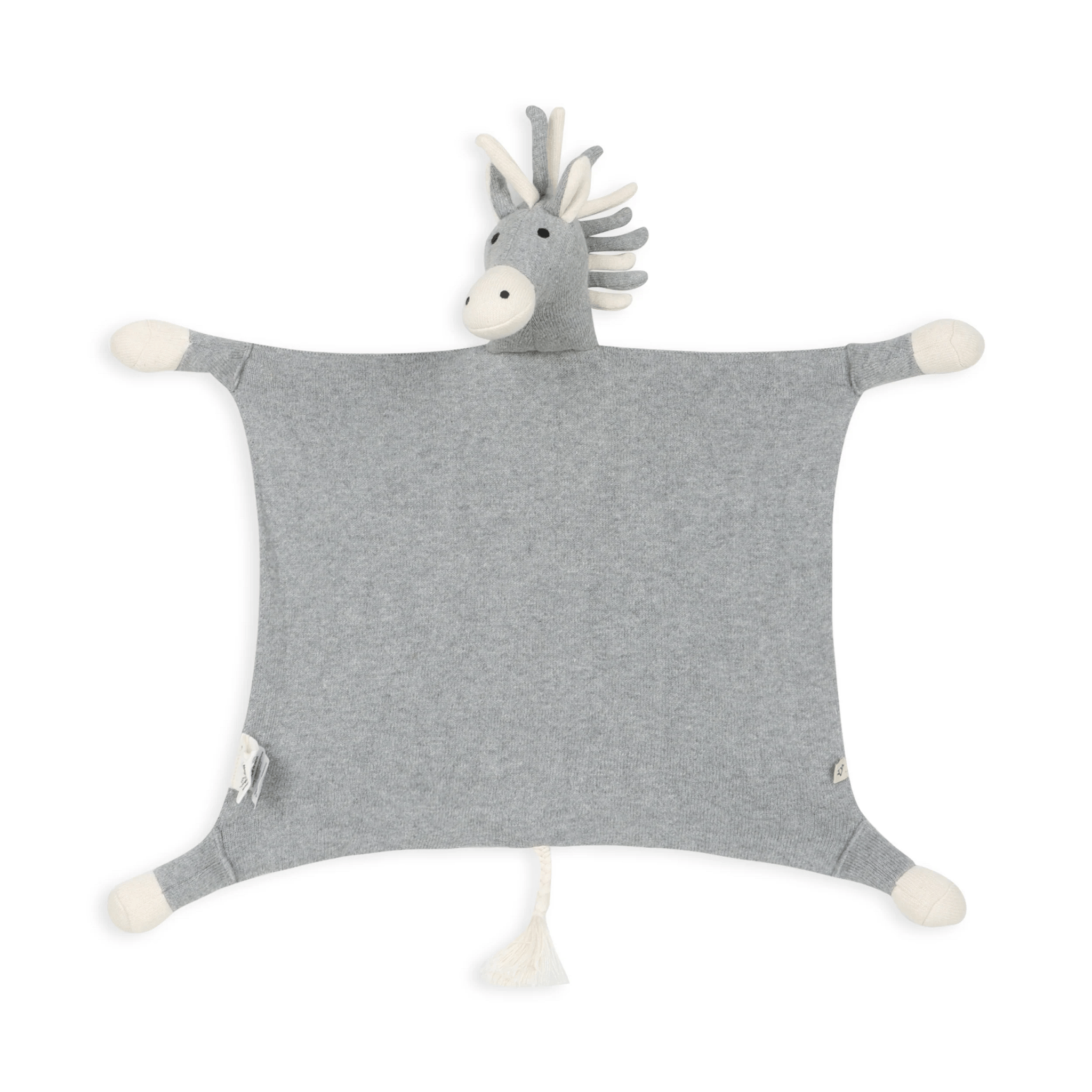 Organic Baby Horse Lovey Security Blanket Cuddle Cloth