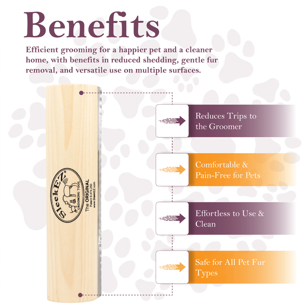 SleekEZ Horse Brush for Shedding and Grooming