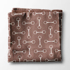 Equestrian Waffle Weave Kitchen Towel - Pink Bits