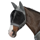 Flymask on horse