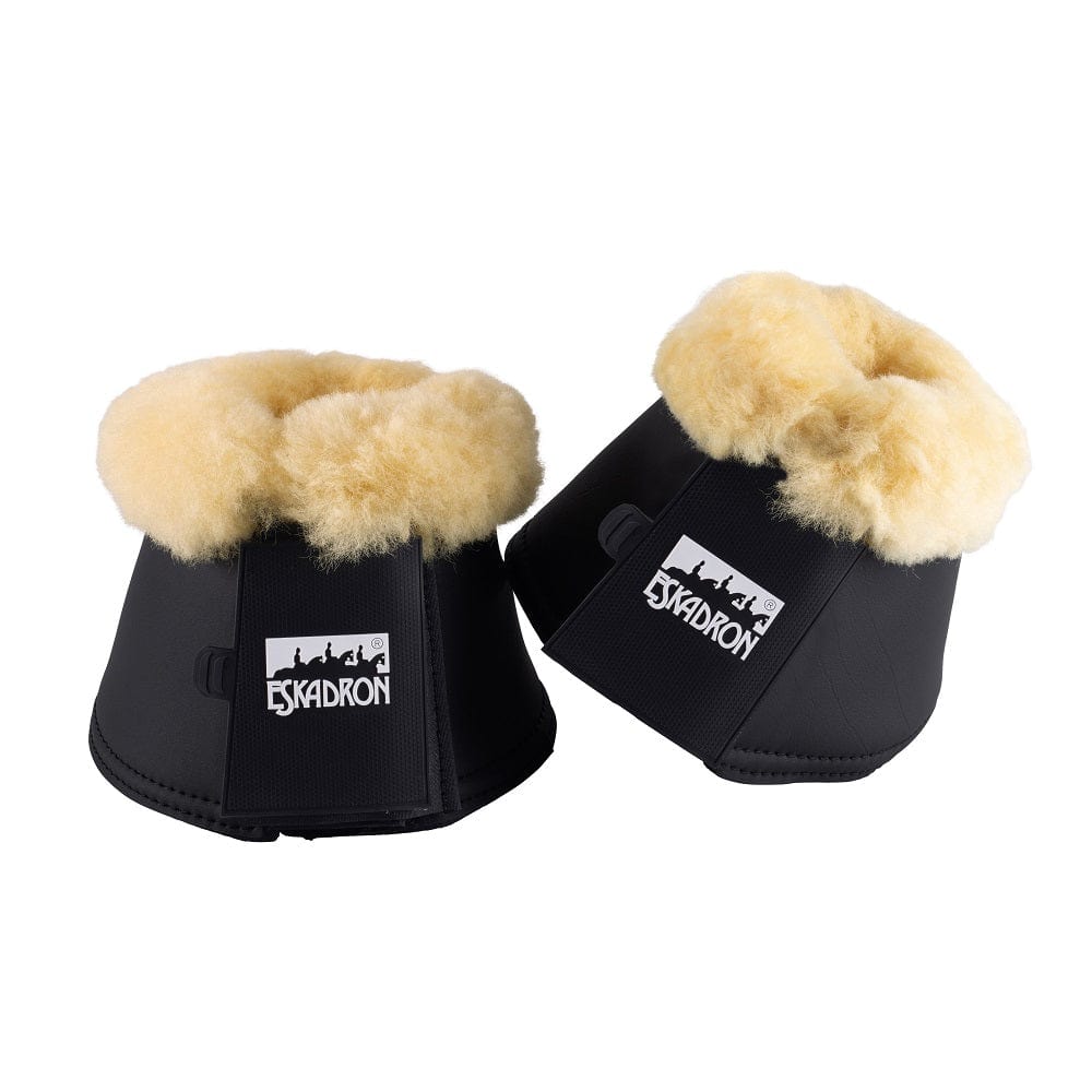 Eskadron Sheepskin Bell Boots - Black