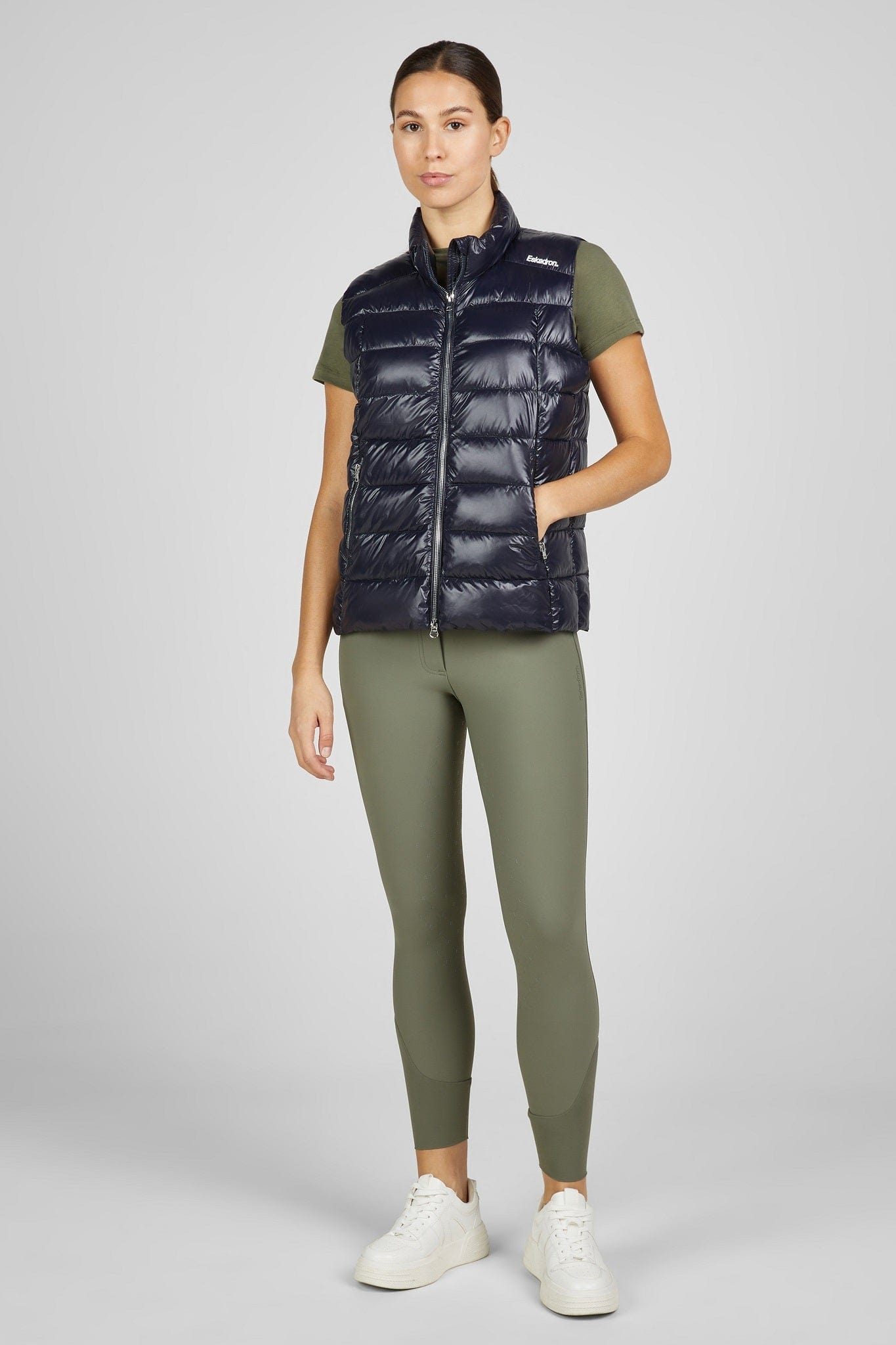 Eskadron Quilt Vest - Navy