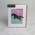 I Believe Unicorn Charm Card