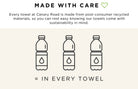 Equestrian Waffle Weave Kitchen Towel - Pink Bits