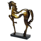 Large Prancing Horse Sculpture