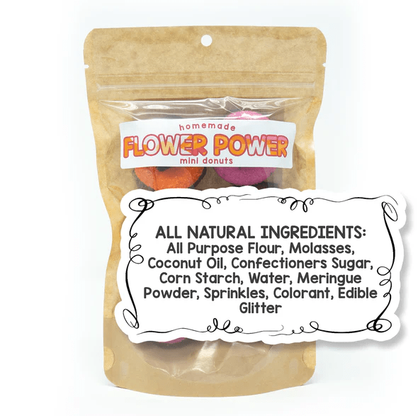 The Posh Pony Mini Donut Horse Treats - Flower Power