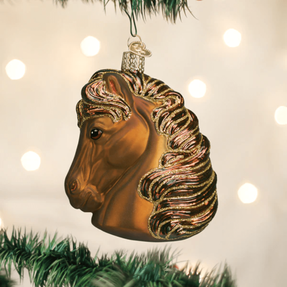 Horse Head Ornament