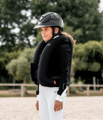Horse Pilot Junior's Twist'Air 2.0 Airbag Vest - Black