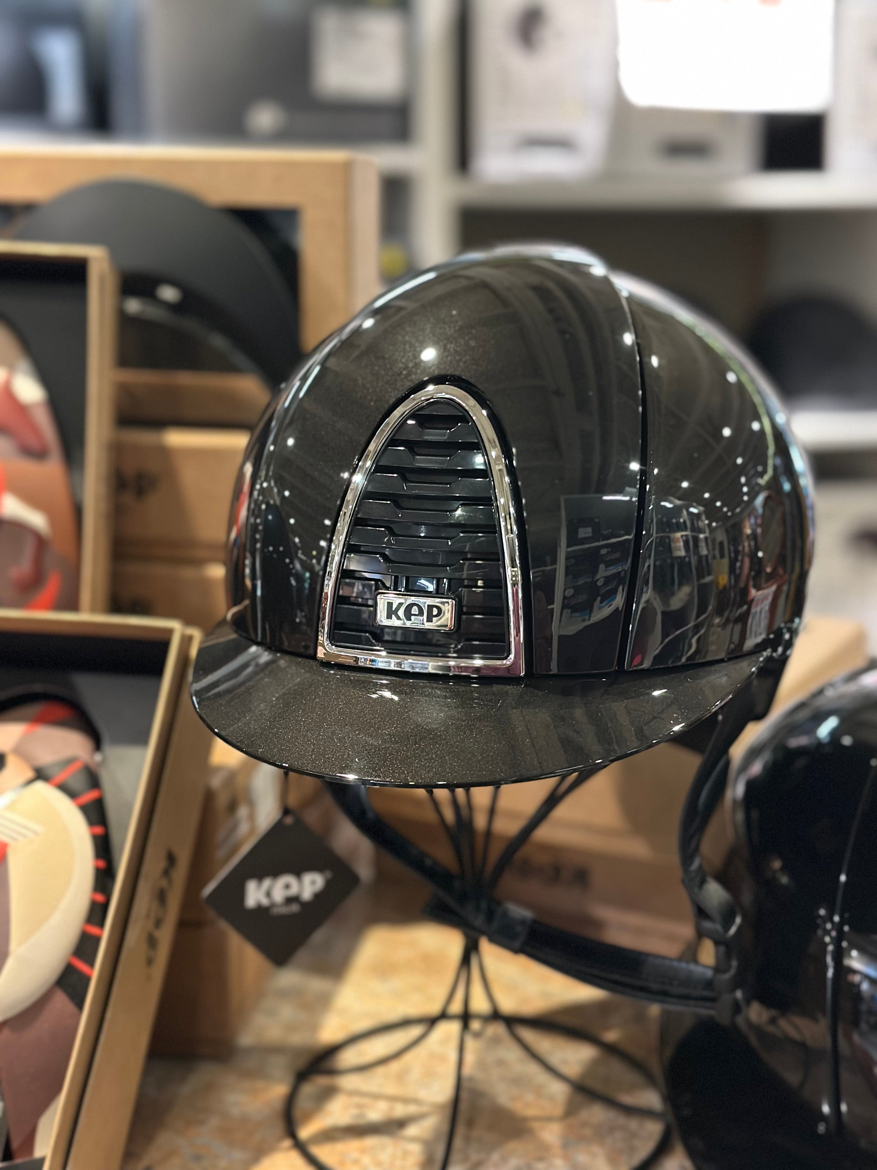 KEP Cromo 2.0 Black Shine Helmet