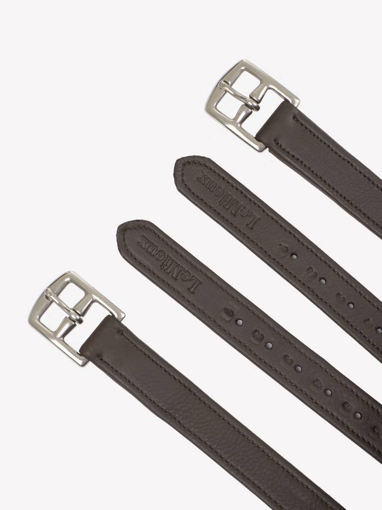 LeMieux Childrens Stirrup Leathers - Brown