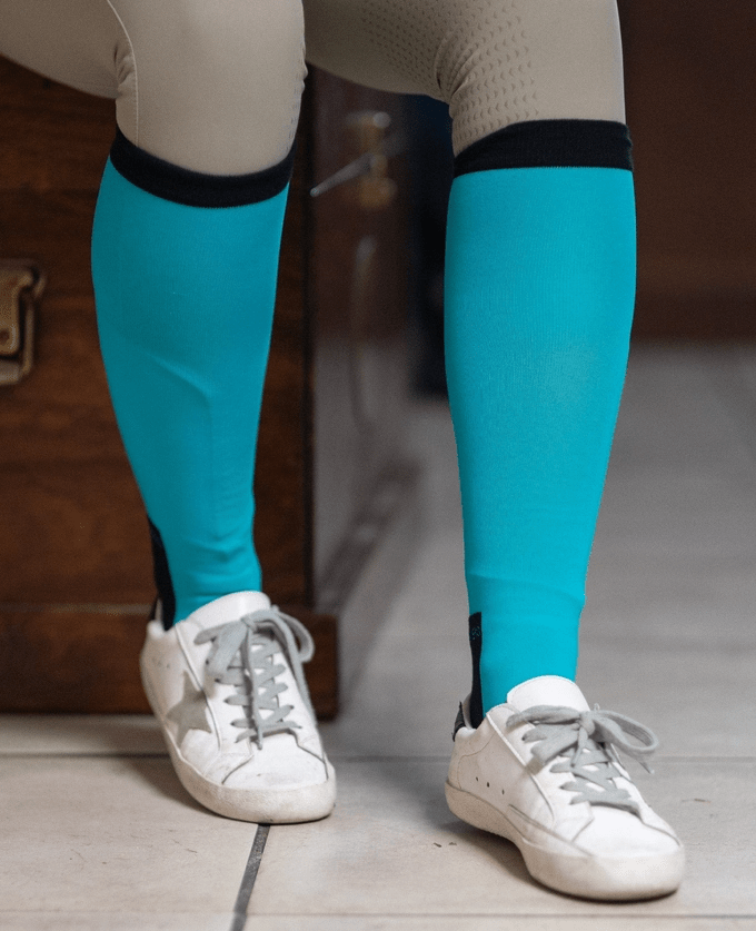 Dreamers & Schemers Knit Socks - Light Blue