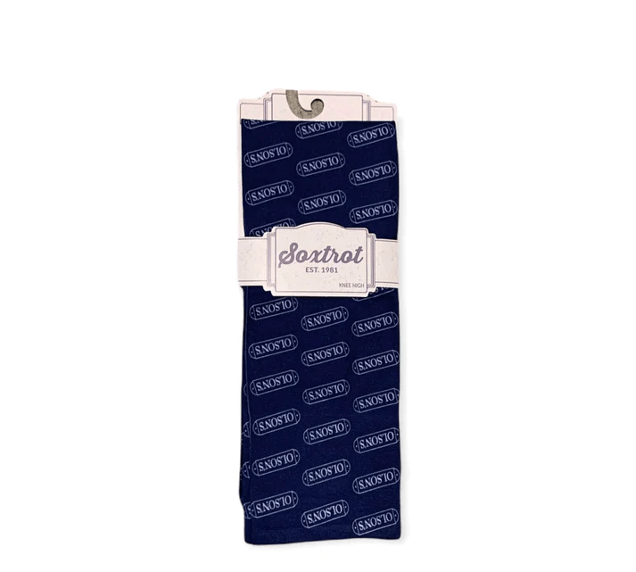 Olson's Soxtrot Socks - Navy