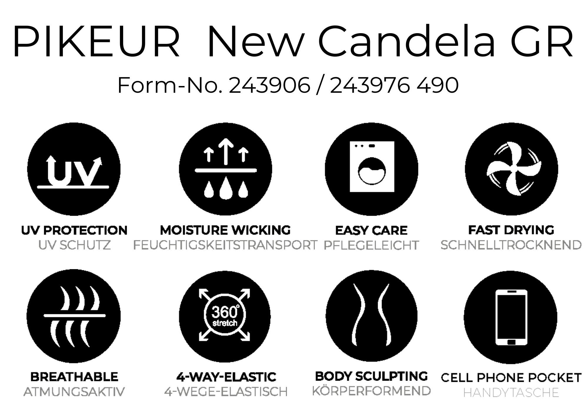 pikeur candela fact sheet