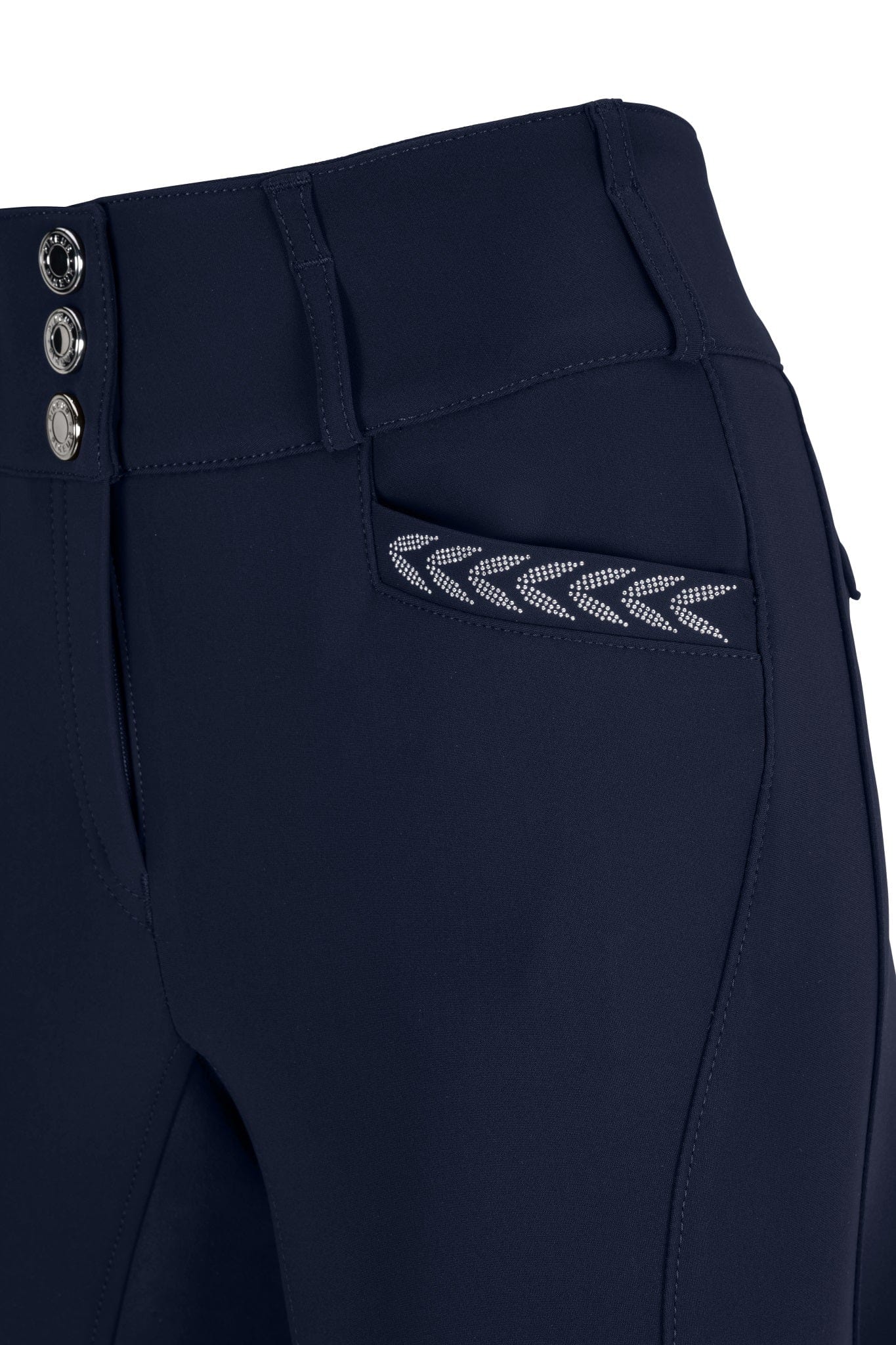 Pikeur Candela Suede Breeches - Navy