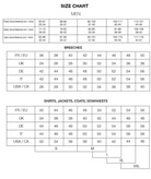 Samshield Mens Size Guide