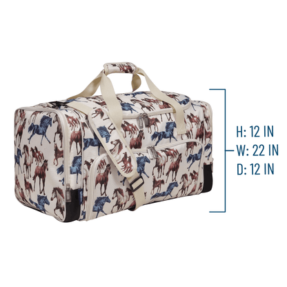 Horse Dreams Weekender Duffel Bag