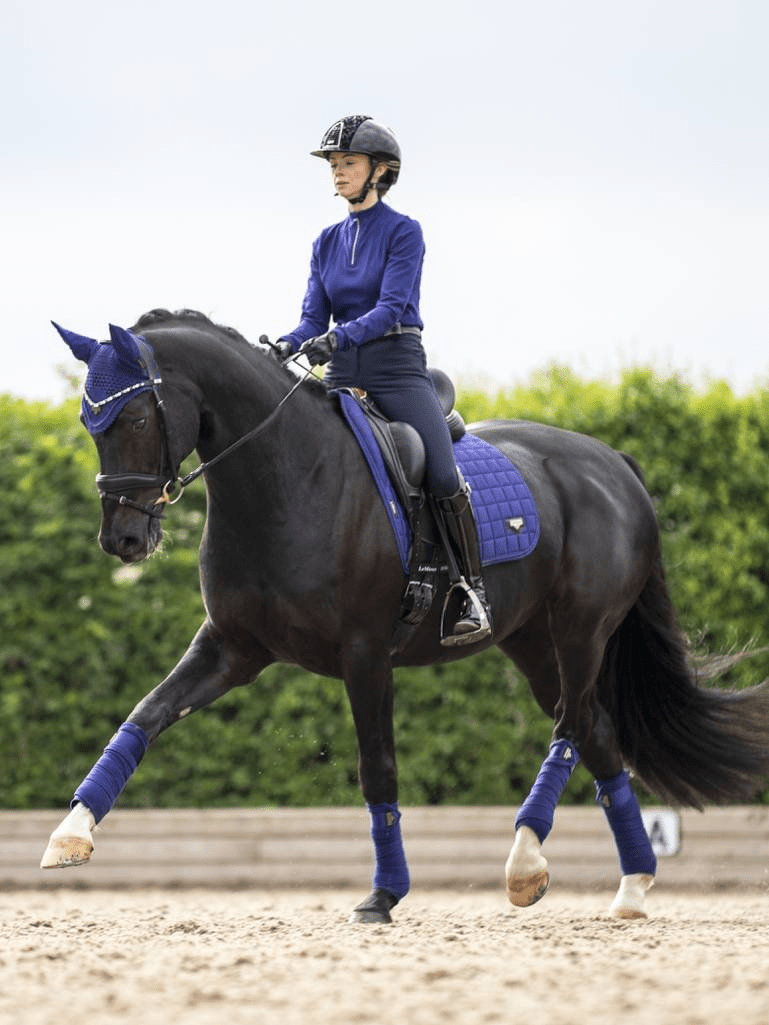 LeMieux Lorie Classic Dressage Pad - Ink Blue