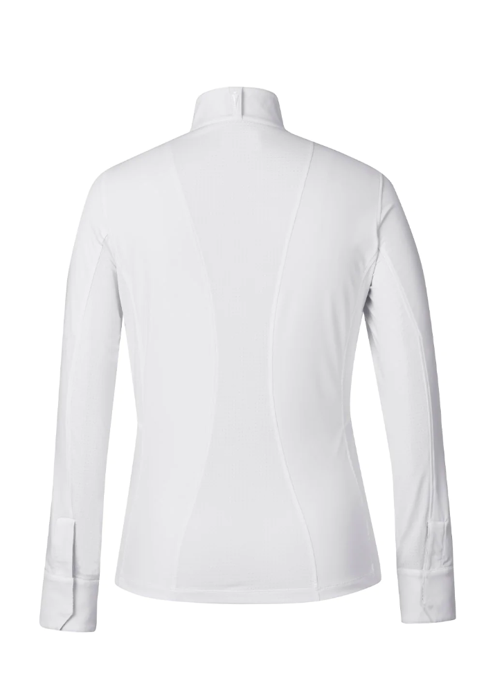 Kerrits Affinity Long Sleeve Show Shirt - White