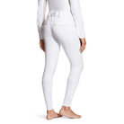 ariat tri factor knee patch breech - white