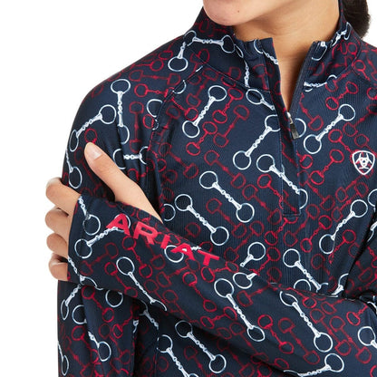 Ariat Youth Lowell 1/4 Zip - Team Print