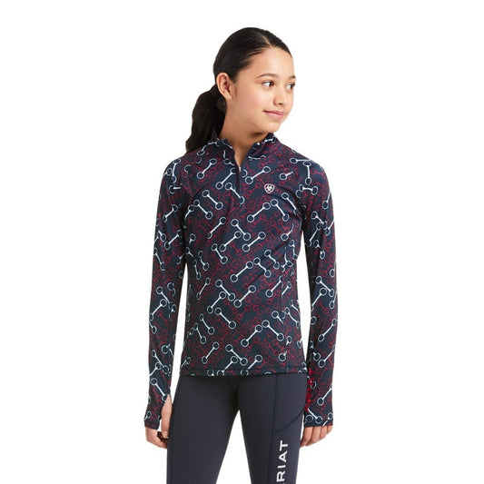Ariat Youth Lowell 1/4 Zip - Team Print