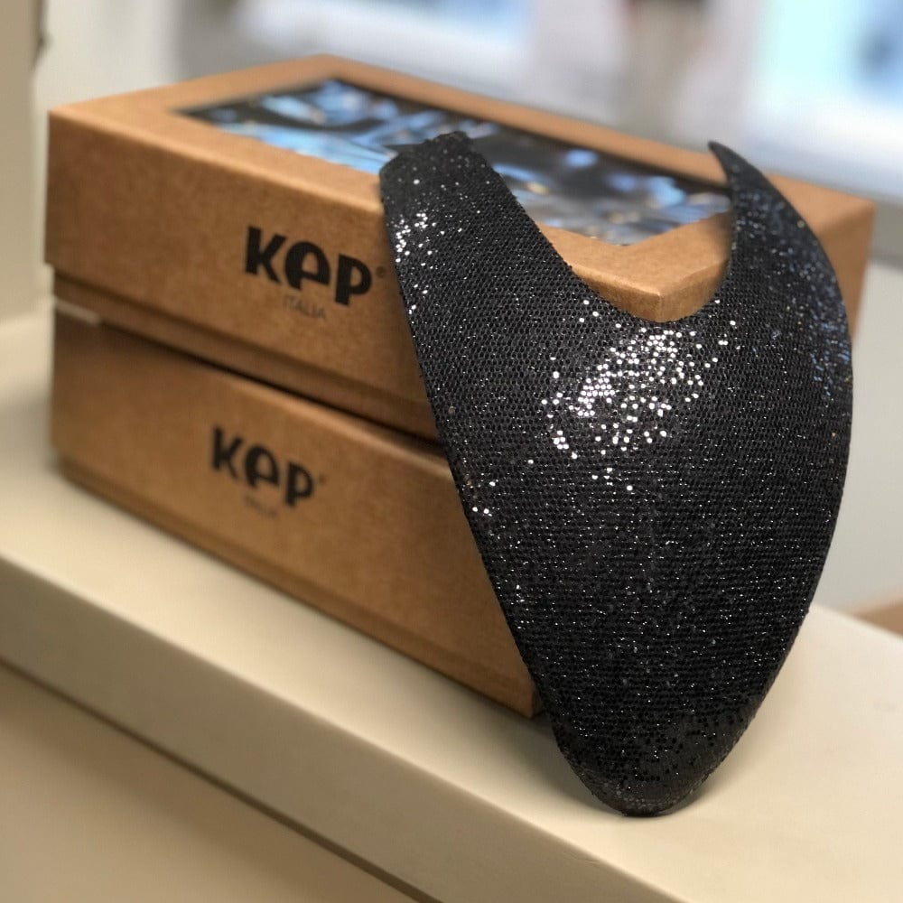 KEP Front Insert - Black Glitter
