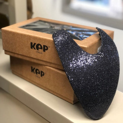KEP Front Insert - Blue Glitter