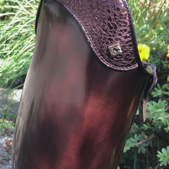 Custom DeNiro Bellini Dressage Boot - Brushed Brown - 40 MA/M