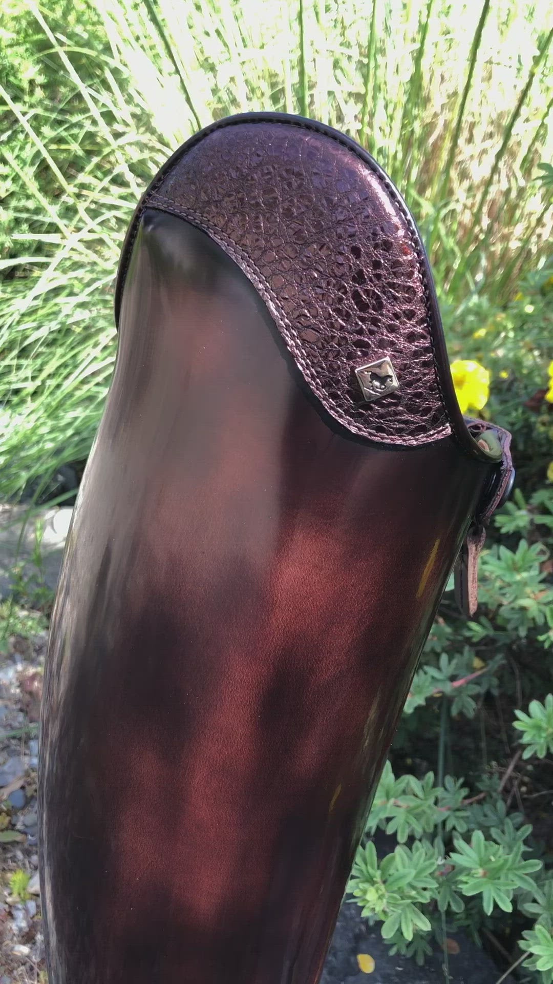 Custom DeNiro Bellini Dressage Boot - Brushed Brown - 40 MA/M
