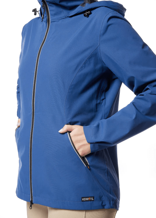 Kerrits Down The Line Waterproof Jacket - True Blue