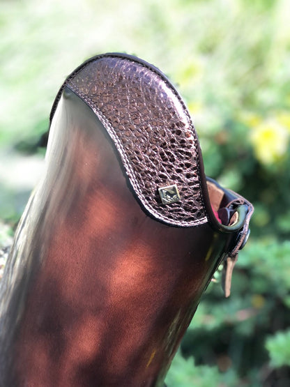 Custom DeNiro Bellini Dressage Boot - Brushed Brown - 40 MA/M