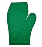 Eco Pure Rubber Grooming Mitt - Hunter Green