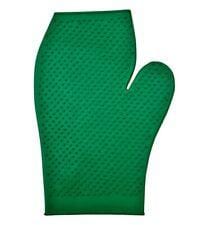Eco Pure Rubber Grooming Mitt - Hunter Green
