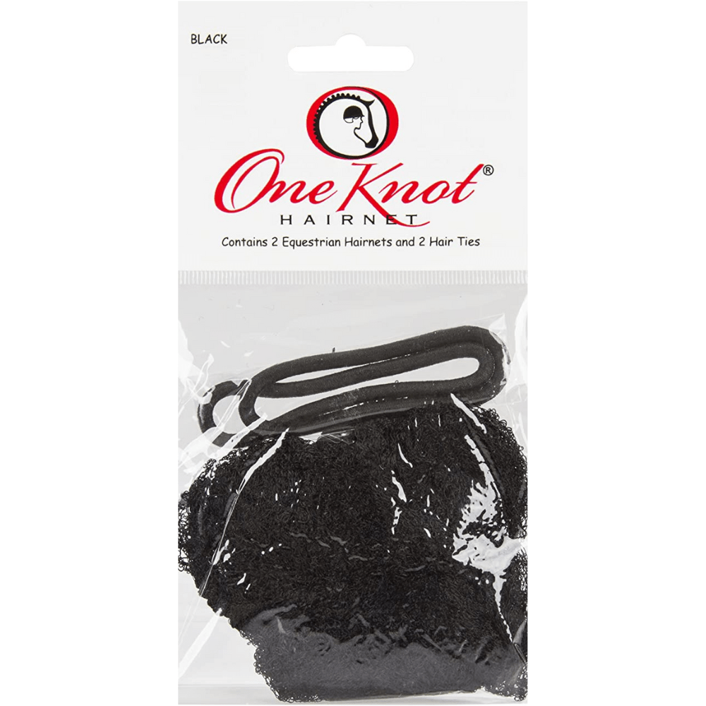 One Knot Hair Net - Black