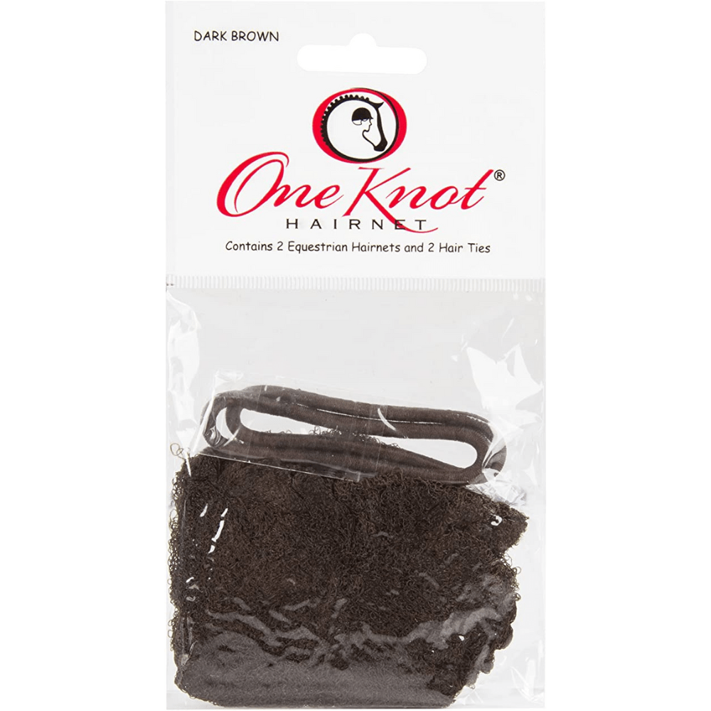 One Knot Hair Net - Dark Brown