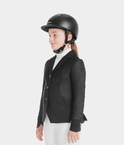 Horse Pilot Juniors Aeromesh Show Jacket - Black