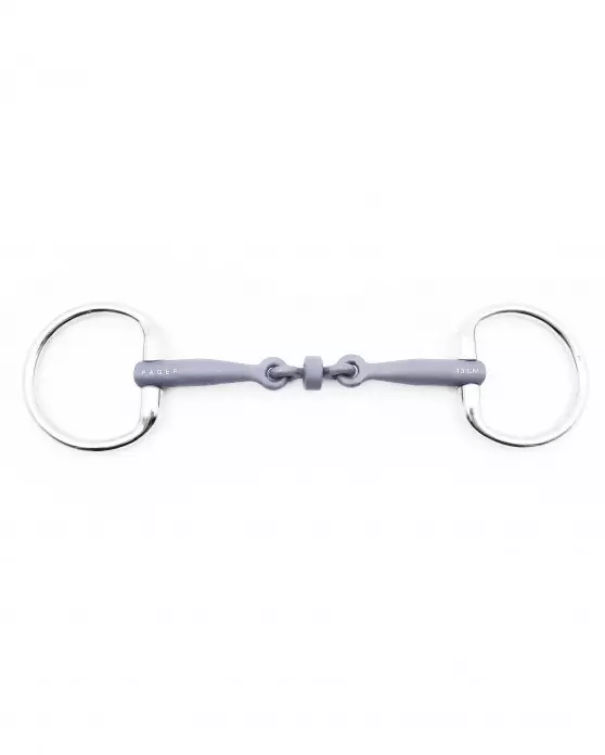 Fager Alice titanium fixed ring bradoon bit