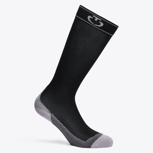 Cavalleria Toscana Ultimate Work Socks - Black & Light Grey