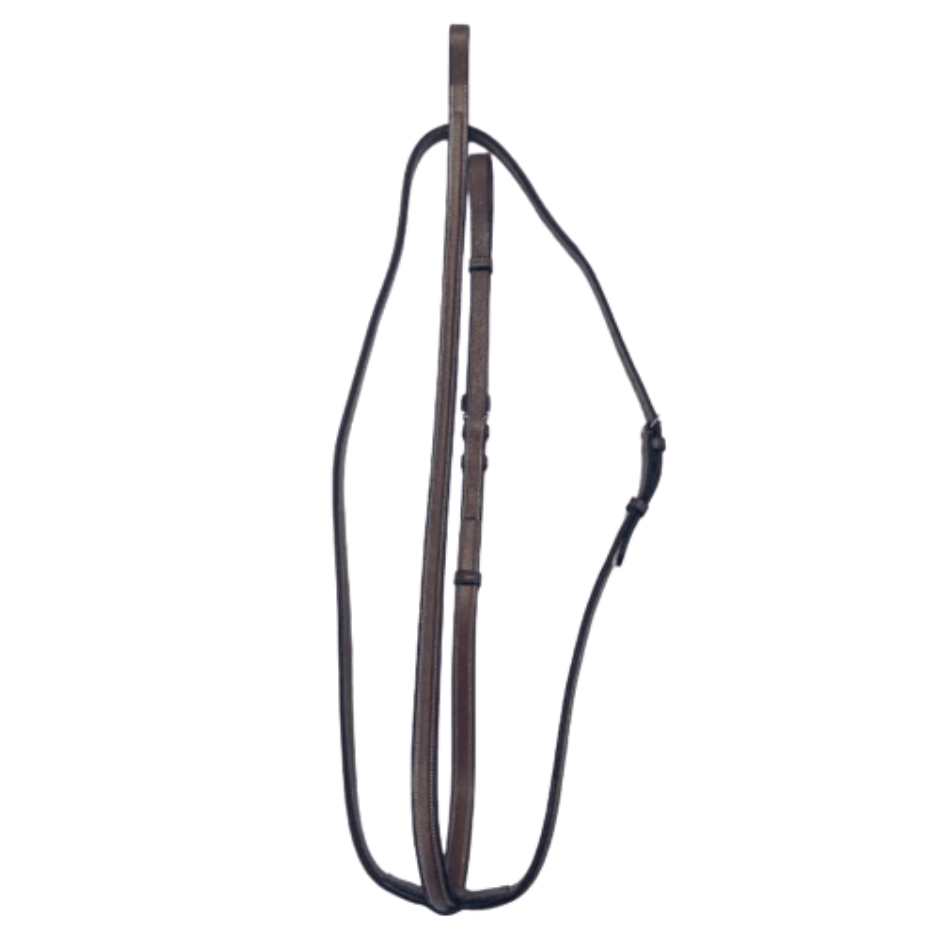 Butet Standing martingale in cachou leather