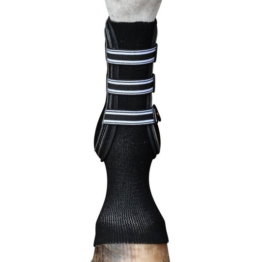 equifit gel socks on horse leg