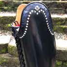 Brushed Blue With Crystals