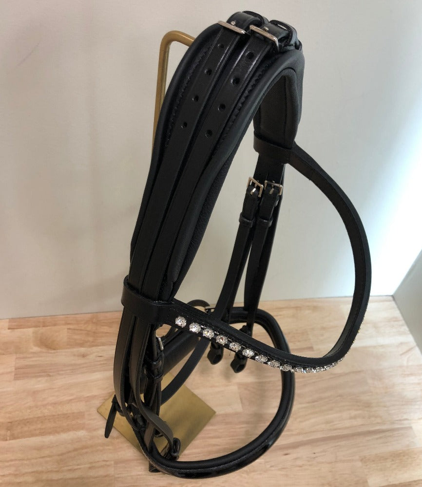 Otto Schumacher Warendorf Feel Good Double Bridle with Black Patent