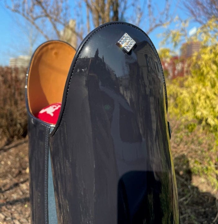 Custom DeNiro Volta Dressage Boot - Navy Patent