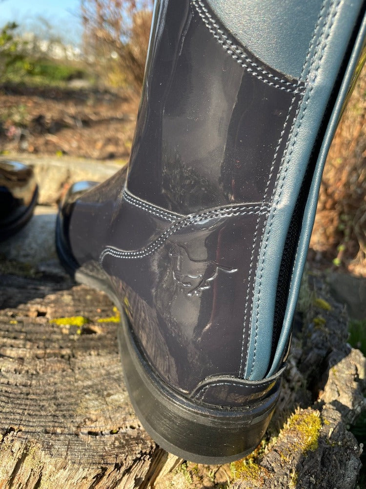Custom DeNiro Volta Dressage Boot - Navy Patent