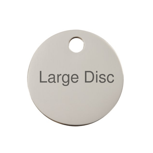 Large Disc - Chrome