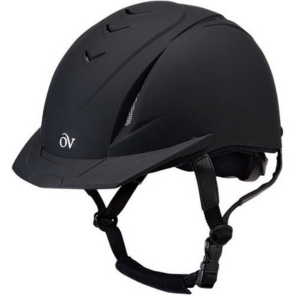 Ovation Deluxe Schooler Helmet - BLACK