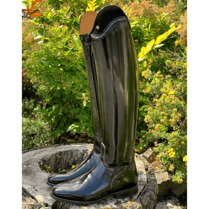 Custom DeNiro Raffaello Dressage Boot - Uptop with Fineline Crystals