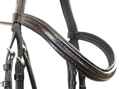 Otto Schumacher Bellevue Snaffle with Brushed Brown