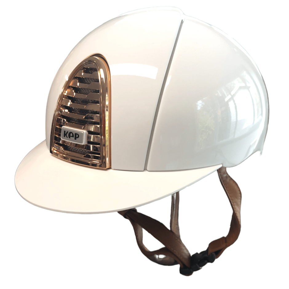 KEP Chromo 2.0 Helmet - White Polish Rosegold