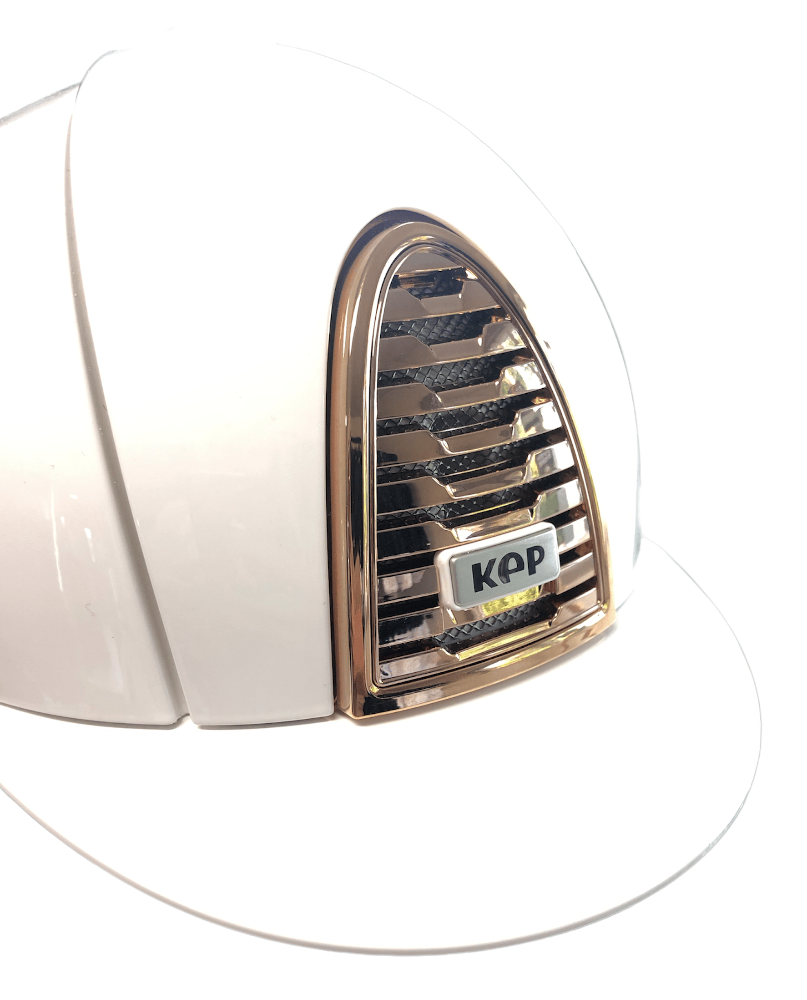 KEP Chromo 2.0 Helmet - White Polish Rosegold